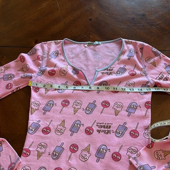 David & Goliath  Pink print Knit Top NWT Size Small Whimsical Popsicle  Size S - Picture 5 of 8